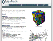 Tablet Screenshot of oregoncryo.com